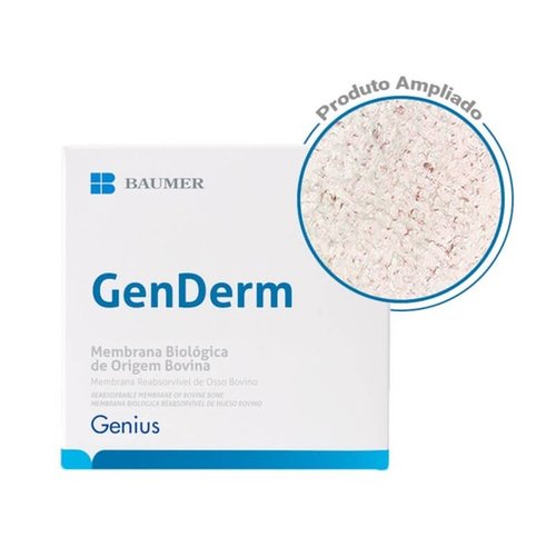 Membrana Biológica Bovina Media GenDerm - Baumer