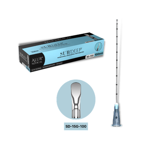 Microcânula Metálica 15G-100MM SubDeep - Alur