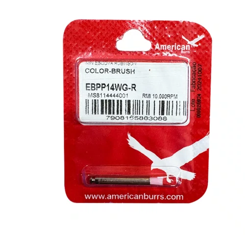 Escova de Robinson Color-Brush Mini Pincel Reto  EBPP14WG-R - American Burrs