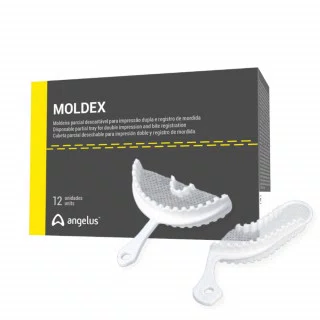 MOLDEIRA DESCARTAVEL PARCIAL MOLDEX ANTERIOR C/12 UNIDADES - ANGELUS