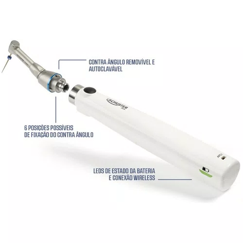 Motor Endodôntico com Localizador Apical Sensory - Schuster