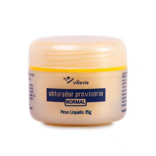 OBTURADOR PROVISORIO NORMAL AMARELO - VILLEVIE