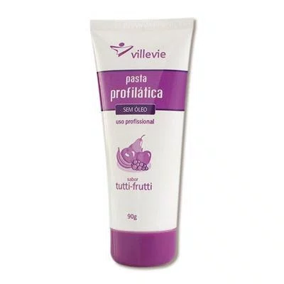 PASTA PROFILATICA SEM OLEO TUTI-FRUTI 90GR - VILLEVIE