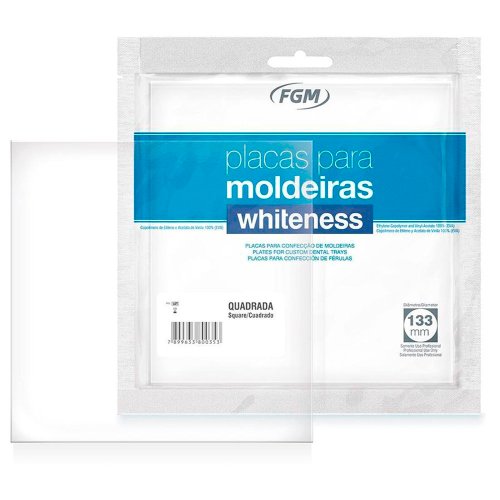 Placa para Moldeira Soft 1mm Quadrada C/5 - FGM