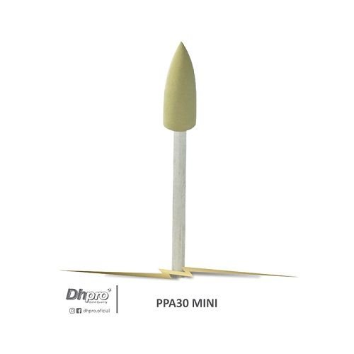 Ponta Mont. Mini Super Fina para Brilho Final em Resina Acrílica PPA30 Mini - DH PRO