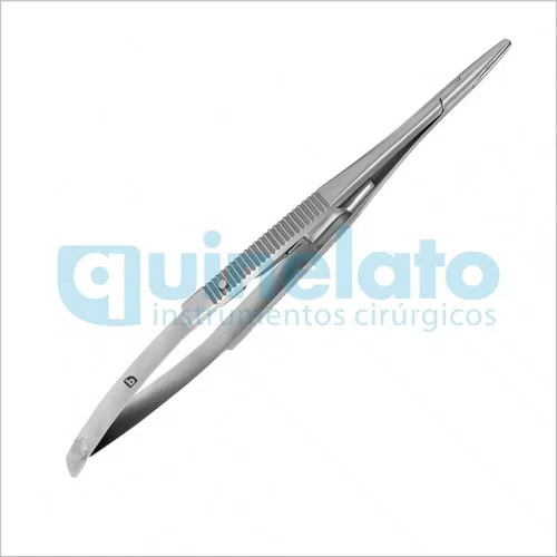 Porta Agulha Castroviejo Com Widia de 14cm (300.14) - Quinelato