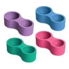 POTE DAPPEN SILICONE 2C DUPLO AZUL - INDUSBELLO