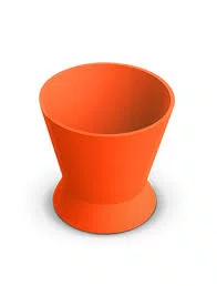 Pote Dappen de Silicone Laranja - Angelus
