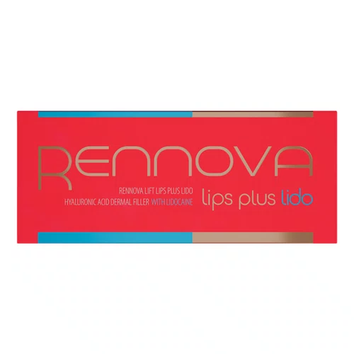 Preenchedor Lips Plus Lido 1,1ml + Batom Semi Matte Vermelho Poder 3g - Rennova