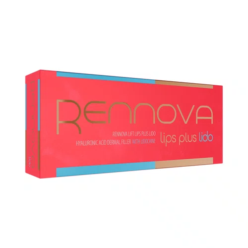 Preenchedor Lips Plus Lido 1,1ml + Batom Semi Matte Vermelho Poder 3g - Rennova