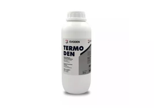 RESINA ACRÍLICA TERMODEN HÍBRIDA BLACK 500GR - EVODEN
