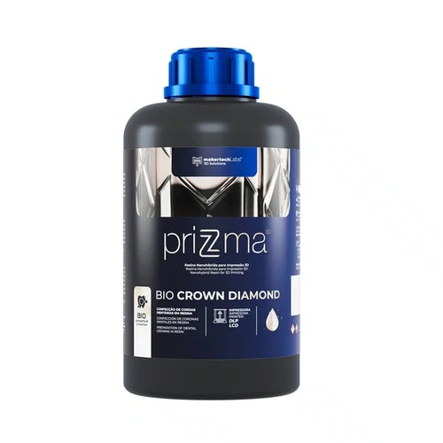 Resina Prizma 3D Bio Crown Diamond A1 300gr - Makertech Labs