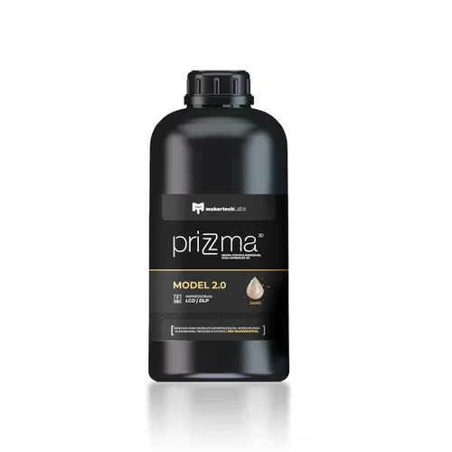 Resina Prizma 3D Model 2.0 DLP/LCD Sand 1000gr - Makertech Labs