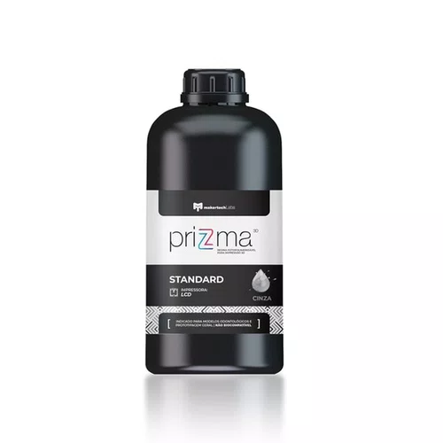 (VENC.30/11/2026) - Resina para Impressora 3D Prizma Standard LCD Cinza 1000gr - Makertech Labs