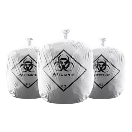 SACO DE LIXO INFECTANTE 30LTS C/100 - RAVA