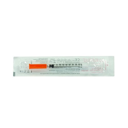 Seringa para Insulina 0,5 mL com Agulha 5 mm x 0,23 mm (32G) | Uniqmed