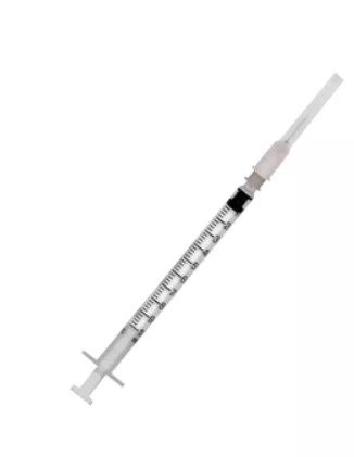 Seringa Descartável 1ml 0,38x13mm 27,5G C/Ag Luer Slip - BD