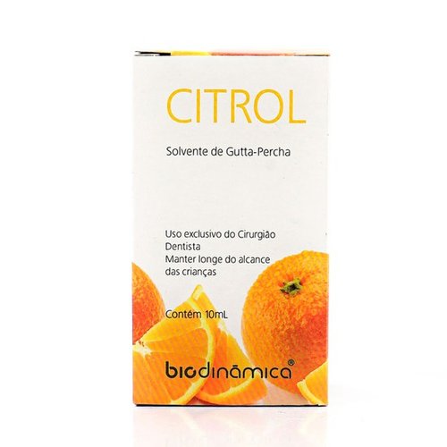 Solvente de Guta Percha Citrol 10ml - Biodinâmica