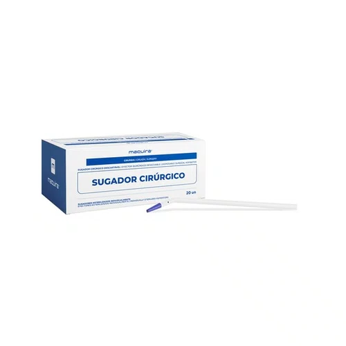 Sugador Cirúrgico Descartável Estéril C/20 - Maquira