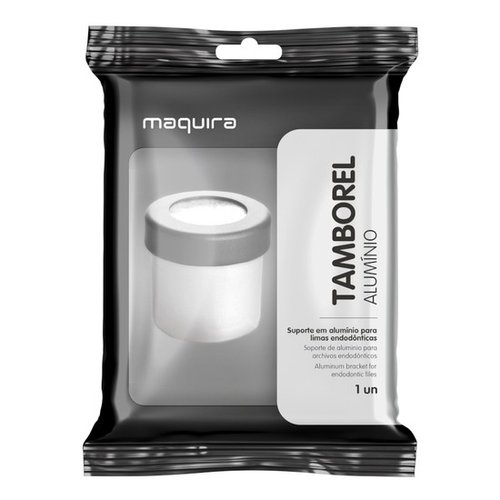 Tamborel de Alumínio Autoclavável - Maquira