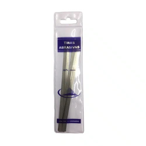 Tira de Lixa de Aço 4mm - Fava