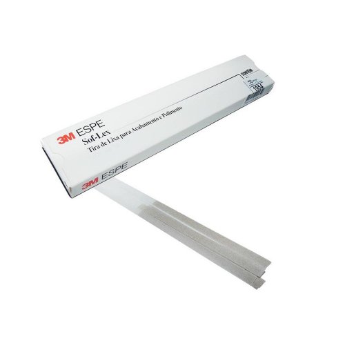 Tira de Lixa de Poliéster 3M™ Sof-Lex™ (1954) C/150 - Solventum