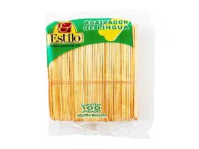 ABAIXADOR DE LINGUA DE MADEIRA C/100 - ESTILO