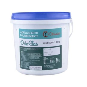 Acrílico Orto-Class 2.250gr Incolor - Clássico