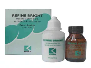 ACRILICO REFINE BRIGHT AUTO KIT PO PINK 25G + LIQUIDO 20ML - KOTA