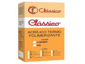 Resina Acrílica Termopolimerizável Pó 440gr Rosa CV - Clássico