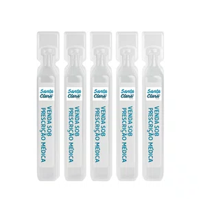 Água de Injeção 10ml Frasco C/5 Flaconetes - Samtec