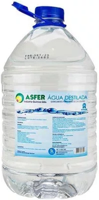 AGUA DESTILADA 5LT - ASFER