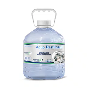 AGUA DESTILADA 5LT - IODONTOSUL