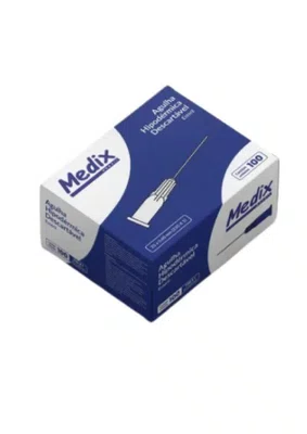 Agulha Descartavel 25 X 60 23g Cx C/ 100 Unidades - Medix