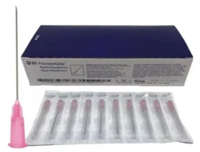 Agulha Descartável 40 x 12 18g Cx C/100 Unidades - Bd