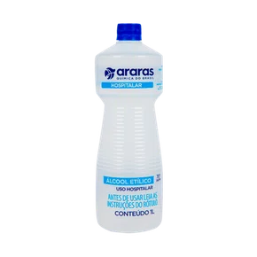ALCOOL 70% 1 LITRO - ARARAS