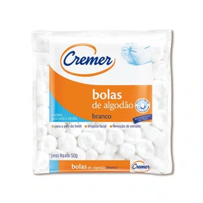 ALGODAO EM BOLAS 50G - CREMER