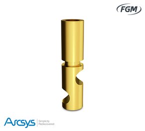 Análogo Implante Friccional Latão Arcsys (072001) - Fgm