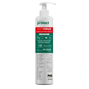 Antisséptico Bucal Nano Protect 500ml Menta - PHS