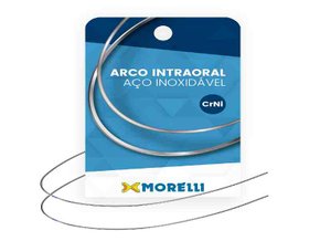 Arco Intraoral Inferior CrNi Retangular 0,40x0,55mm (.016"x.022") - Morelli