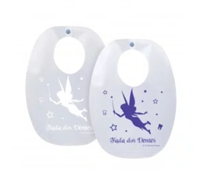 BABADOR IMPERMEAVEL INFANTIL FADA DO DENTE C/2 - FUNMASK