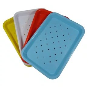 BANDEJA BRANCA PERFURADA - PRISMA