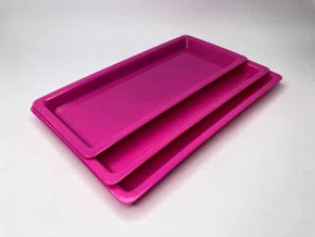 BANDEJA MEDIA PINK AUTOCLAVAVEL - NORAH