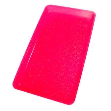 BANDEJA MEDIA ROSA PINK C/ GLITTER AUTOCLAVAVEL - LYSANDA