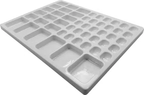 BANDEJA PARA GAVETEIRO GC15 (BANDAS, BRAQUETES E ELASTICOS) - CORALDENT