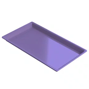 BANDEJA PEQUENA ROSA AUTOCLAVAVEL - INDUSBELLO