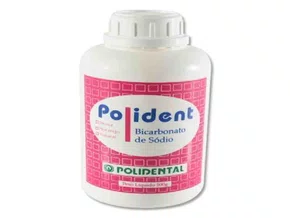 BICARBONATO DE SODIO 500G NATURAL POLIDENT - POLIDENTAL