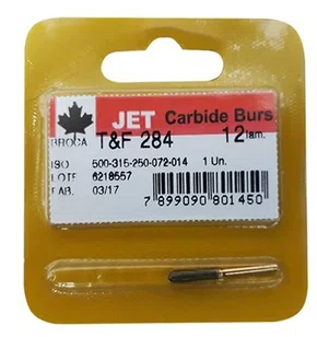 BROCA CARBIDE MULTILAMINADA 12 LAMINAS FG T&F 284 - JET
