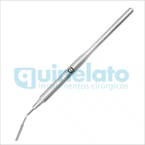 CABO DE BISTURI N 5A CABO REDONDO 14,5CM (QA.111.05) - QUINELATO
