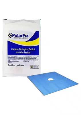 CAMPO CIRURGICO ESTERIL 50X50 FENESTRADO - POLARFIX 